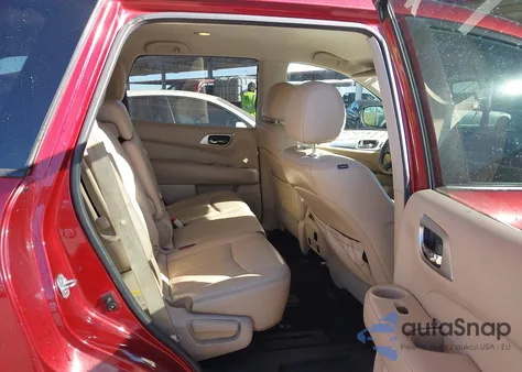 2017 Nissan Pathfinder Sl from USA, damaged, VIN 5N1DR2MM5HC621689